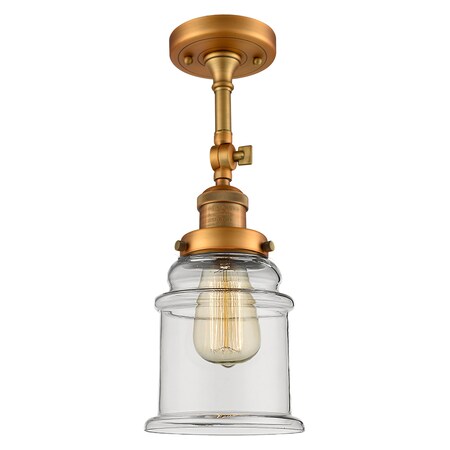 Innovations Lighting Glass Semi-Flush 201F-BB-G182